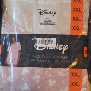 Disney Pink Mickey and Minnie Pajama Set